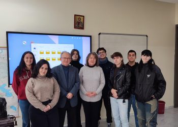 Επίσκεψη του Σύμβουλου Εκπαίδευσης Φιλολόγων κ. Αγαθοκλή Αζέλη στο Μουσικό Σχολείο Τρικάλων