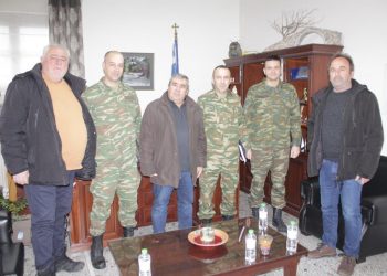 Αντιπροσωπεία της ΣΜΥ στον Δήμαρχο Πύλης Κωνσταντίνο Μαράβα