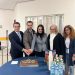 Μαζί με το προσωπικό και τους φιλοξενούμενους του Θεραπευτηρίου Χρονίων Παθήσεων ο Κώστας Σκρέκας στην κοπή της Πρωτοχρονιάτικης πίτας