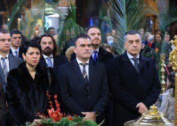 Στη Λάρισα για τα Θεοφάνεια ο Περιφερειάρχης Θεσσαλίας Δημήτρης Κουρέτας