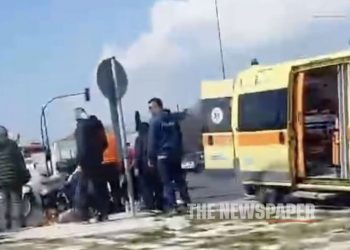 Τροχαίο ατύχημα στον Περιφερειακό Βόλου – Τραυματίστηκε οδηγός δικύκλου (ΕΙΚΟΝΕΣ)