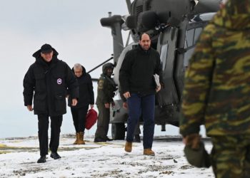 Ν. Δένδιας: Τι ζήτησε και παρακολούθησε στο ΚΕΟΑΧ Ολύμπου (ΕΙΚΟΝΕΣ)