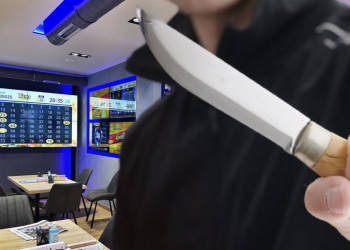 Τρόμος σε πρακτορείο ΟΠΑΠ στη Λάρισα: Μπούκαρε με μαχαίρι, «βούτηξε» χρήματα και διέφυγε πεζός