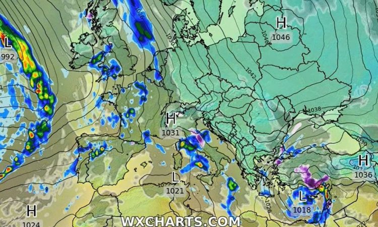 Καιρός: Χιόνια στα πεδινά «βλέπει» το GFS – Τι φέρνει η νέα πρόγνωση