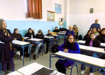 Δημιουργική συνάντηση με την συγγραφέα Μινάρδου Ευαγγελία στο 9ο Γυμνάσιο Τρικάλων