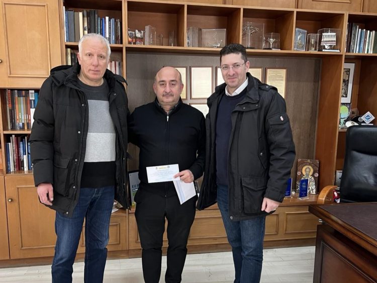 Στον Δήμαρχο Τρικκαίων στελέχη της τοπικής Διοίκησης της Διεθνούς Ενωσης Αστυνομικών