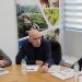 Σύσκεψη διοίκησης Επιμελητηρίου Τρικάλων με τον Γιάννη Μπρατάκο πρόεδρο του ΕΒΕΑ και υποψήφιο πρόεδρο της Κεντρικής Ένωσης Επιμελητηρίων