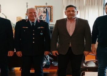Συνάντηση Τρικαλινών αστυνομικών με τον Γενικό Περιφερειακό Αστυνομικό Διευθυντή Θεσσαλίας, Ταξίαρχο Στυλιανό Μπιλιάλη