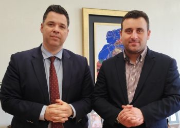 Στον Κοντογεώργη ο Αβραμόπουλος για την χρηματοδότηση της ολοκλήρωσης οδοποιίας του νέου σχεδίου πόλεως και της σύνδεσης του νέου δικτύου ύδρευσης της Καλαμπάκας
