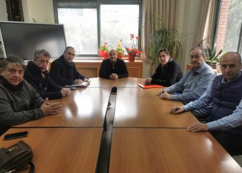 Στον Δήμαρχο Τρικκαίων και πρόεδρο της ΠΕΔ Θεσσαλίας το ΔΣ της Ενωσης Συντακτών Θεσσαλίας