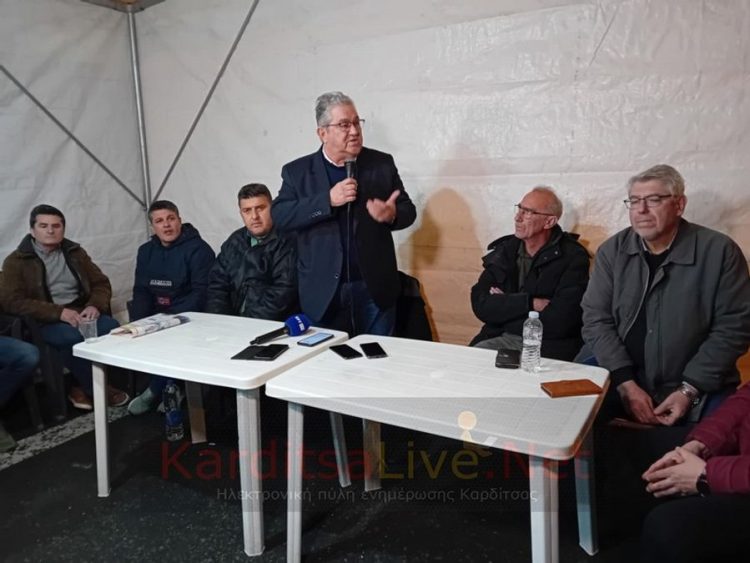 Μπλόκο Ε65: ΚΚΕ και Κουτσούμπας συμφωνούν με τα αιτήματα των αγροτών και τα έχουν στο επίκεντρο (ΕΙΚΟΝΕΣ)