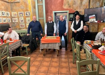 Κοπή πρωτοχρονιάτικης πίτας της Ομάδας Ο.Π.Κ.Ε. Τρικάλων στα «Μεζεδοκαμώματα»