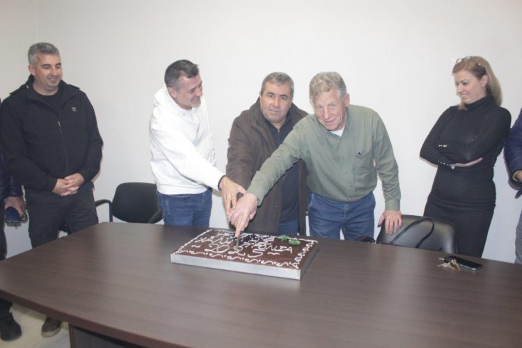 Κοπή της βασιλόπιτας στη ΔΕΥΑ Πύλης