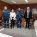 Συνάντηση Αντιπεριφερειάρχη Π.Ε. Τρικάλων Χρύσας Ντιντή με τον νέο Διοικητή της Πυροσβεστικής Υπηρεσίας Τρικάλων Ιωάννη Λιάπη