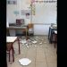 Βόλος: Έπεσαν σοβάδες σε αίθουσα δημοτικού σχολείου (ΕΙΚΟΝΕΣ)