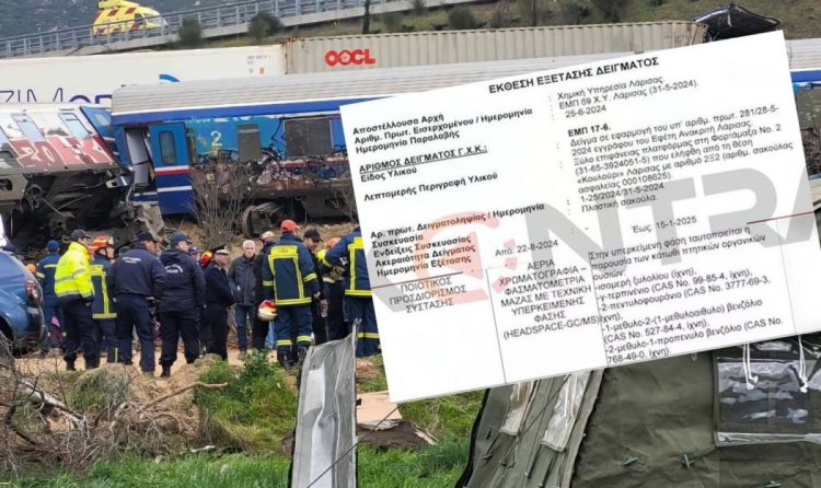 Τέμπη: Αποκάλυψη «βόμβα» – «Μετά από 9 μήνες ανακαλύπτουμε ότι έχει βρεθεί ξυλόλιο και τολουόλιο» (ΒΙΝΤΕΟ)