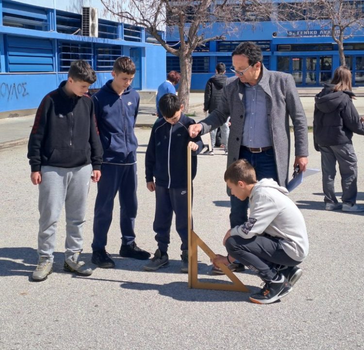 Το πείραμα του Ερατοσθένη στο 5ο Γυμνάσιο Τρικάλων