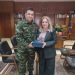 Η Αντιπεριφερειάρχης Π.Ε. Τρικάλων Χρύσα Ντιντή υποδέχθηκε στο γραφείο της τον νέο Διοικητή της ΣΜΥ, Ταξίαρχο Γρηγόριο Γαρουφαλιά