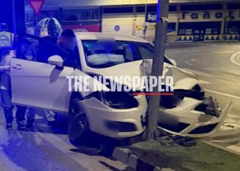 Βόλος: Μεθυσμένος ήταν ο οδηγός του ΙΧ που καρφώθηκε σε κολόνα τα ξημερώματα της Κυριακής – Τι είπε στο δικαστήριο