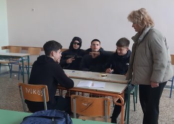 Δράση για την Ημέρα της σταθεράς «π» στο 1ο ΕΠΑ.Λ. Τρικάλων