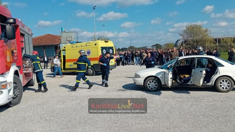 Επιτυχημένη άσκηση της Ειδικότητας «Διασώστης – Πλήρωμα Ασθενοφόρου» της Πειραματικής Σ.Α.Ε.Κ. Καρδίτσας (ΕΙΚΟΝΕΣ – ΒΙΝΤΕΟ)