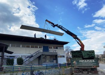 “Πράσινο” και αθλητικό έργο του Δ. Τρικκαίων: Ενεργειακή αναβάθμιση και στο Δημοτικό Κλειστό Γυμναστήριο