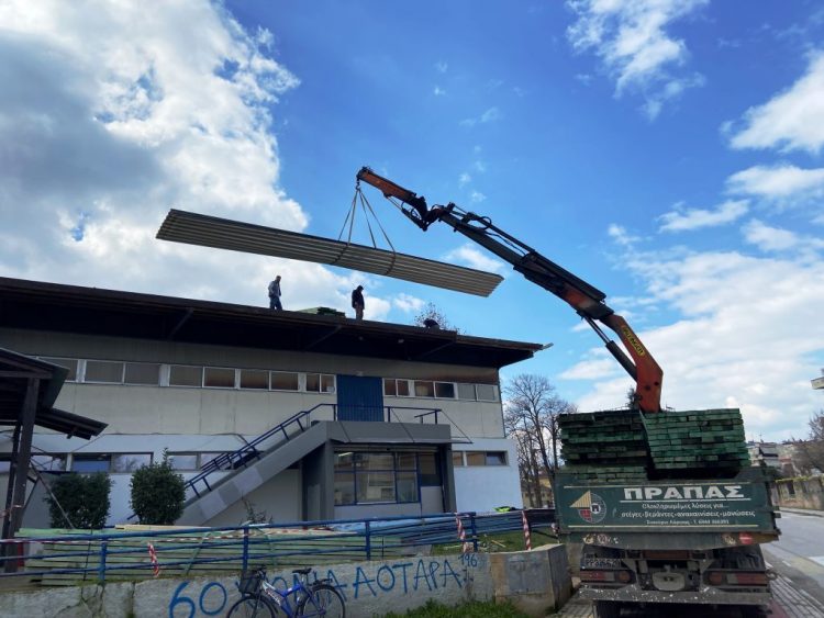 “Πράσινο” και αθλητικό έργο του Δ. Τρικκαίων: Ενεργειακή αναβάθμιση και στο Δημοτικό Κλειστό Γυμναστήριο