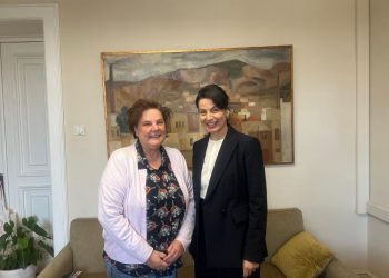 Εποικοδομητική επίσκεψη της Βουλευτή και Τομεάρχη Πολιτισμού και Αθλητισμού του ΣΥΡΙΖΑ-ΠΣ, Μαρίνας Κοντοτόλη, στον ΟΠΑΝΔΑ