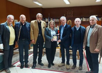 Αντιπροσωπεία του Συνδέσμου Εφέδρων Αξιωματικών υποδέχτηκε η Χρύσα Ντιντή
