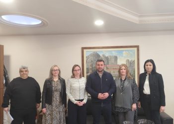 Ορκωμοσία νέων δημοτικών υπαλλήλων από τον Δήμαρχο Μετεώρων Λευτέρη Αβραμόπουλο