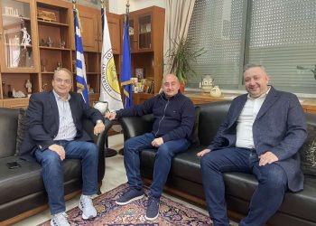 Συνάντηση Σακκά με α΄ αντιπρόεδρο και μέλος ΔΣ ΚΕΔΕ