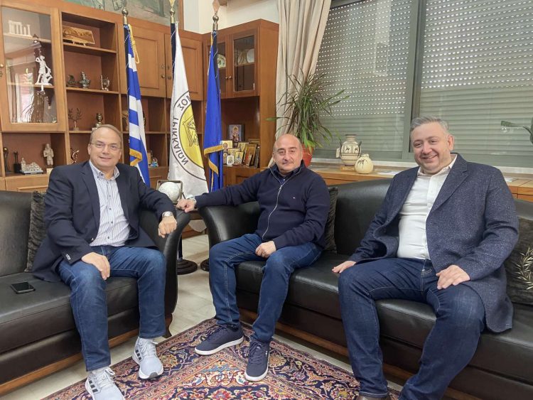 Συνάντηση Σακκά με α΄ αντιπρόεδρο και μέλος ΔΣ ΚΕΔΕ