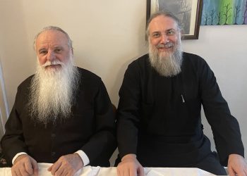 Οι εόρτιες ευχές του Μητροπολίτου Τρίκκης κ. Χρυσοστόμου στον Μητροπολίτη Αυλώνος κ. Χριστόδουλο (ΕΙΚΟΝΕΣ)