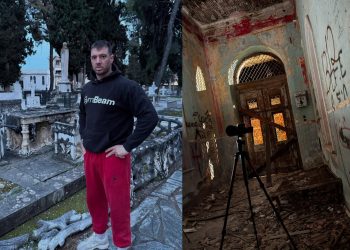 Γνωστός YouTuber πέρασε μία νύχτα στο «στοιχειωμένο σπίτι» των Λεχωνίων – Δείτε βίντεο