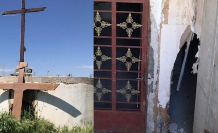 Η εγκαταλελειμμένη εκκλησία στη Λάρισα, οι ζημιές, τα ερωτήματα και η αγανάκτηση των πιστών (ΕΙΚΟΝΕΣ)