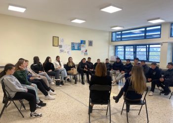 Δράση  στο 5ο Γυμνάσιο Τρικάλων με τον ΟΚΑΝΑ για τον ρόλο των 15μελών Μαθητικών Συμβουλίων στη Σχολική Ζωή