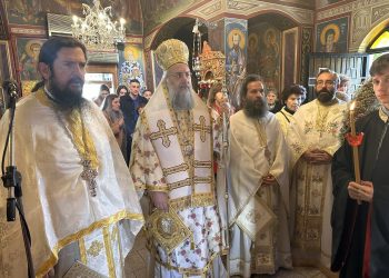 Με κάθε λαμπρότητα εορτάστηκε η μνήμη των νεοφανών Αγίων Ραφαήλ Νικολάου και Ειρήνης
