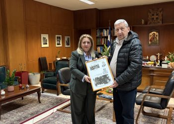 Στην Αντιπεριφερειάρχη Π.Ε. Τρικάλων – Περιφέρειας Θεσσαλίας Χρύσα Ντιντή, ο Μπάμπης Δεληλίγκας