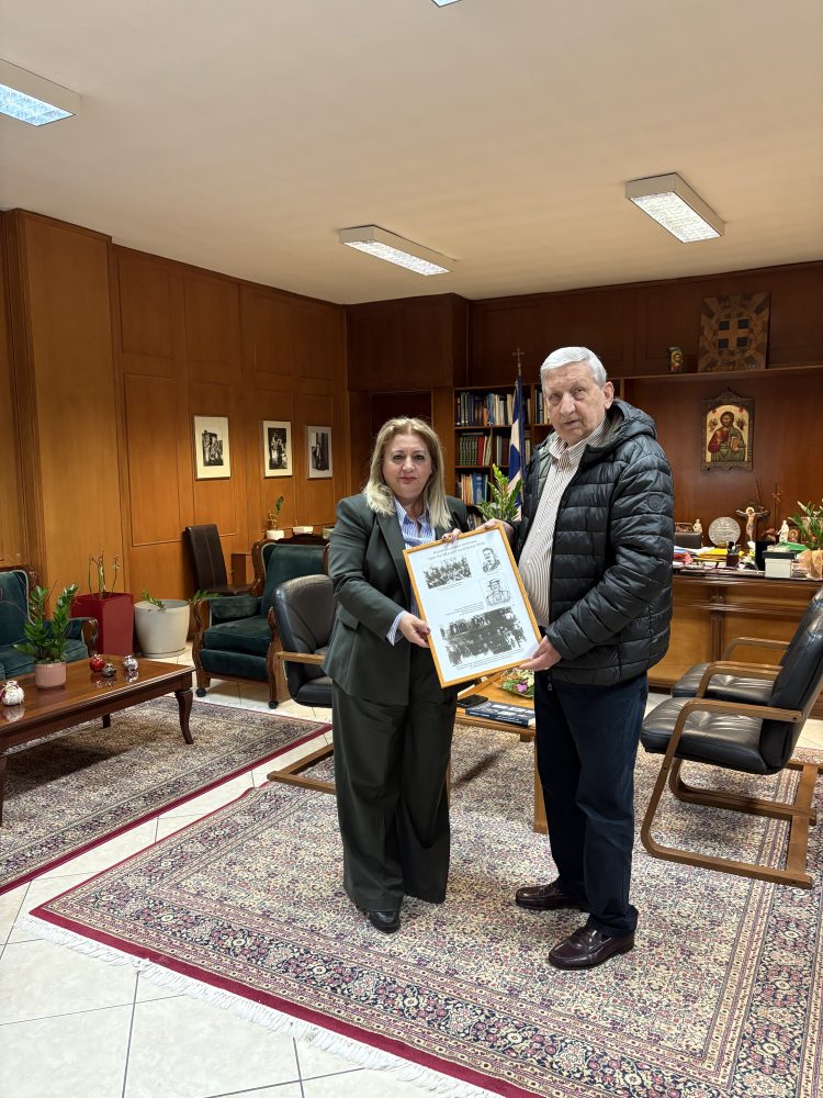 Στην Αντιπεριφερειάρχη Π.Ε. Τρικάλων – Περιφέρειας Θεσσαλίας Χρύσα Ντιντή, ο Μπάμπης Δεληλίγκας