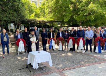 Μνήμη 5 ΕΠΟΝιτών στην εκδήλωση του Δήμου Τρικκαίων για την 81η επέτειο από τον απαγχονισμό τους