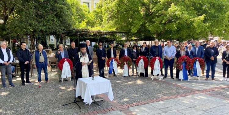Μνήμη 5 ΕΠΟΝιτών στην εκδήλωση του Δήμου Τρικκαίων για την 81η επέτειο από τον απαγχονισμό τους