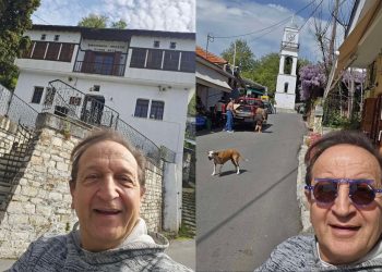 Πάσχα στο Πήλιο για τον Σπύρο Μπιμπίλα – Δείτε εικόνες από τον βουλευτή και ηθοποιό