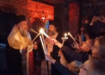 Το πρώτο «Χριστός Ανέστη» ακούστηκε το απόγευμα του Μ. Σαββάτου στο Νοσοκομείο Τρικάλων