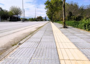 Ολοκληρώθηκαν τα πεζοδρόμια στην οδό Πύλης σε μήκος 1.000 μ. – Αλλάζει η εικόνα στις εισόδους της πόλης