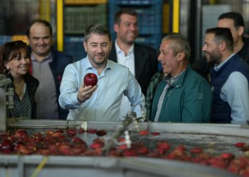 ΠΑΣΟΚ: Στον Αγροτικό Συνεταιρισμό Zαγοράς ο Νίκος Ανδρουλάκης (ΕΙΚΟΝΕΣ)