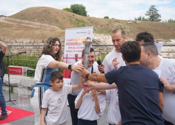 «Άναψε» η φλόγα των Special Olympics Hellas στη Λάρισα – Πραγματοποιήθηκε η τελετή έναρξης των αγώνων Powerlifting (ΕΙΚΟΝΕΣ – ΒΙΝΤΕΟ)