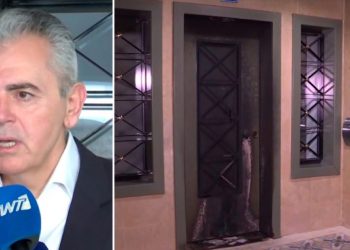 Στόχος επίθεσης ο Λαρισαίος βουλευτής Μάξιμος Χαρακόπουλος: Έβαλαν εμπρηστικό μηχανισμό με γκαζάκια στην είσοδο πολυκατοικίας που μένει