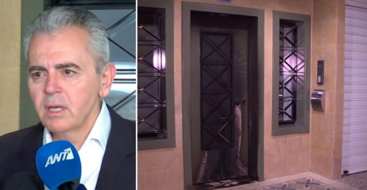 Στόχος επίθεσης ο Λαρισαίος βουλευτής Μάξιμος Χαρακόπουλος: Έβαλαν εμπρηστικό μηχανισμό με γκαζάκια στην είσοδο πολυκατοικίας που μένει