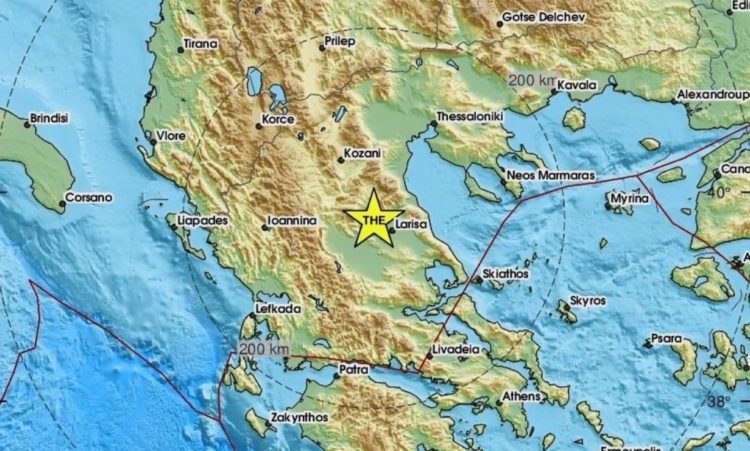 Σεισμική δόνηση “κούνησε” τη Λάρισα το πρωί της Παρασκευής – Τι κατέγραψε ο σεισμογράφος στον Κλοκοτό Τρικάλων