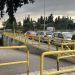 Λάρισα: Πτώση ατόμου στην πεζογέφυρα της Φαρσάλων (ΕΙΚΟΝΕΣ)
